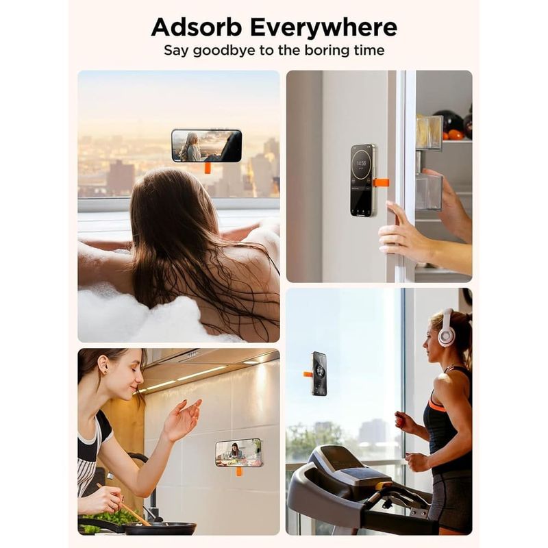 suporte magnético joyroom para celular com ventosa a-bi