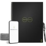caderno inteligente rocketbook core - preto a-bi