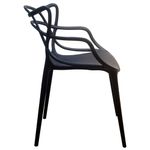 conjunto de cadeiras 2 unidades seat&co berrini preto