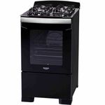 fogão 4 bocas dako automático diplomata preto 300001000