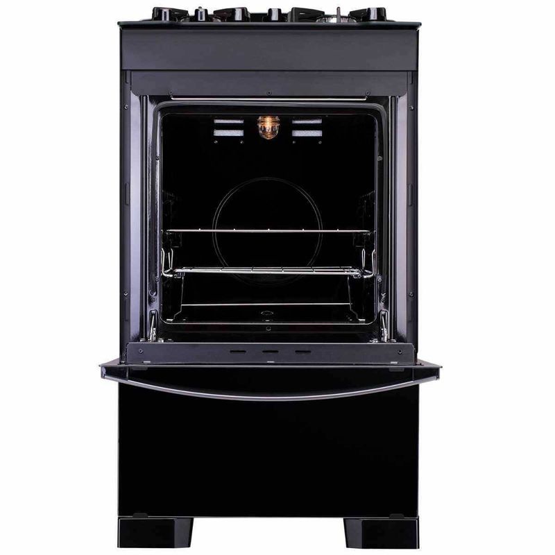 fogão 4 bocas dako automático diplomata preto 300001000