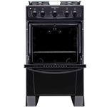 fogão 4 bocas atlas automático mônaco plus bivolt preto 300000714