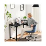 mesa de escritório sweetcrispy preta a-bi