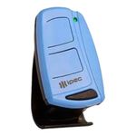 controle remoto ipec tx top 2 canais 433,92mhz azul a2408 (mp)
