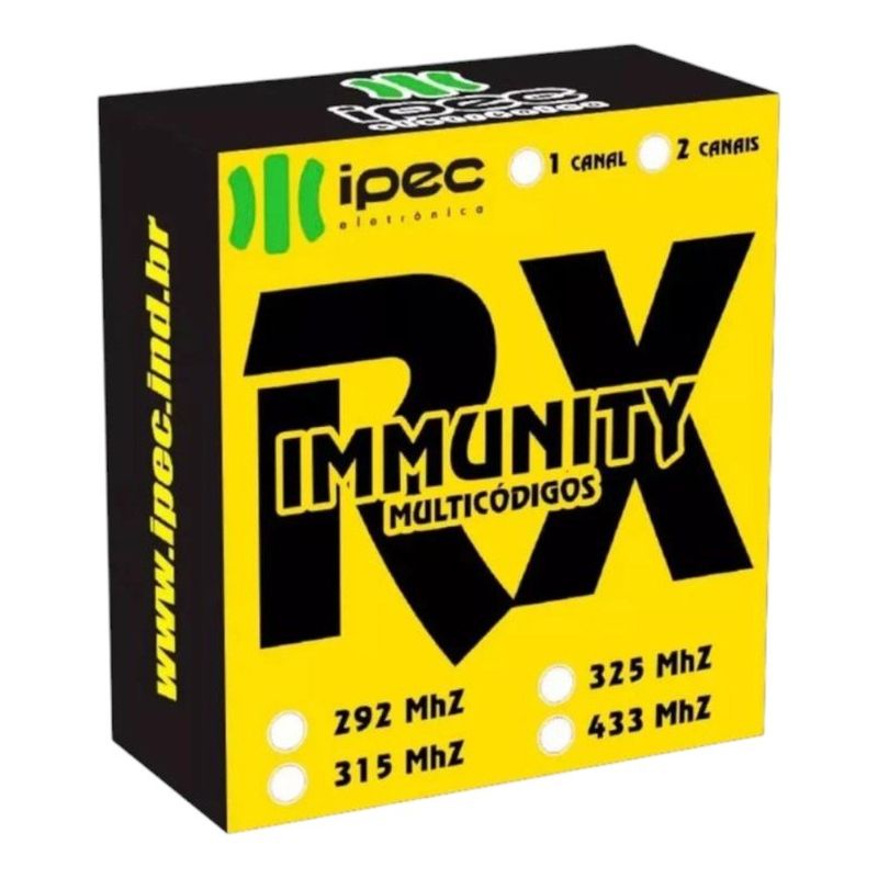 receptor mono ipec immunity 1 canal 433mhz (mp)