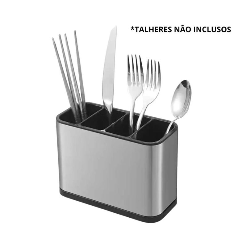 escorredor para talheres fwb aço inox 18cm 0618 (mp)