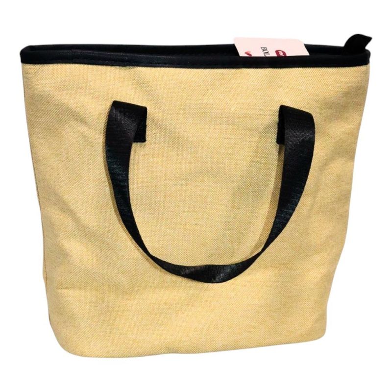 bolsa fwb seja você 27x12x24cm 0671 bege e preto (mp)