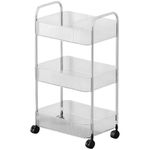 organizador kehome com rodas 3 prateleiras 67cm 9944 (mp)
