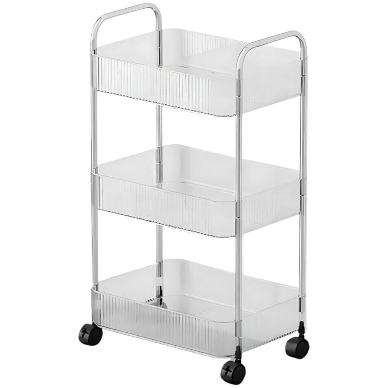 organizador kehome com rodas 3 prateleiras 67cm 9944 (mp)