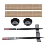 conjunto 8 peças lyor sushi yokohama 7255 (mp)