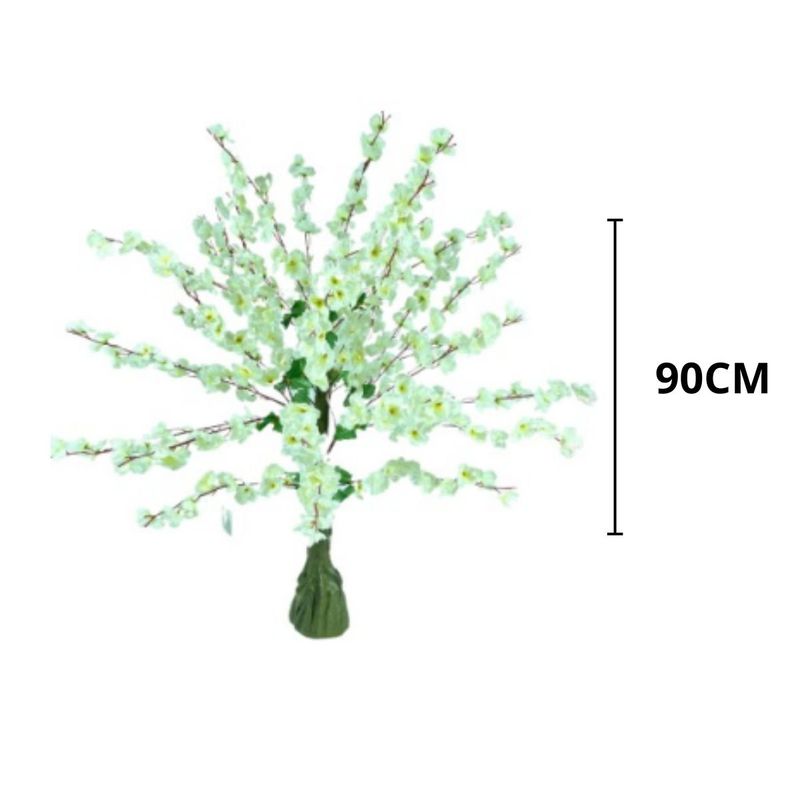 árvore cerejeira bela flor 90cm 42486 (mp)