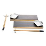 conjunto para sushi wolff de bambu akita 8 peças 20933 (mp)