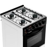 fogão 4 bocas esmaltec automático caribe branco 4112