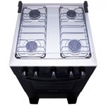fogão 4 bocas atlas acendimento manual coliseum plus preto