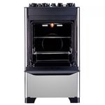 fogão 4 bocas dako automático magister style espelhado inox