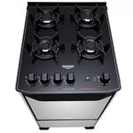fogão 4 bocas dako automático magister style espelhado inox