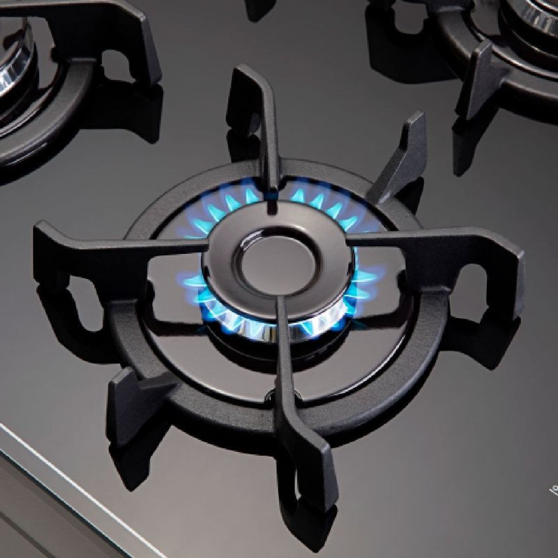 fogão 4 bocas dako automático magister style espelhado inox