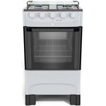 fogão 4 bocas mueller automático branco mfi4bb