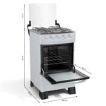 fogão 4 bocas mueller manual mfi4ba branco (mp)