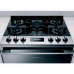 fogão de embutir 5 bocas brastemp automático touch timer inox bys5vcrnna