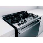 fogão de embutir 5 bocas brastemp automático touch timer inox bys5vcrnna