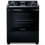 fogão 5 bocas brastemp automático mesa vidro preto