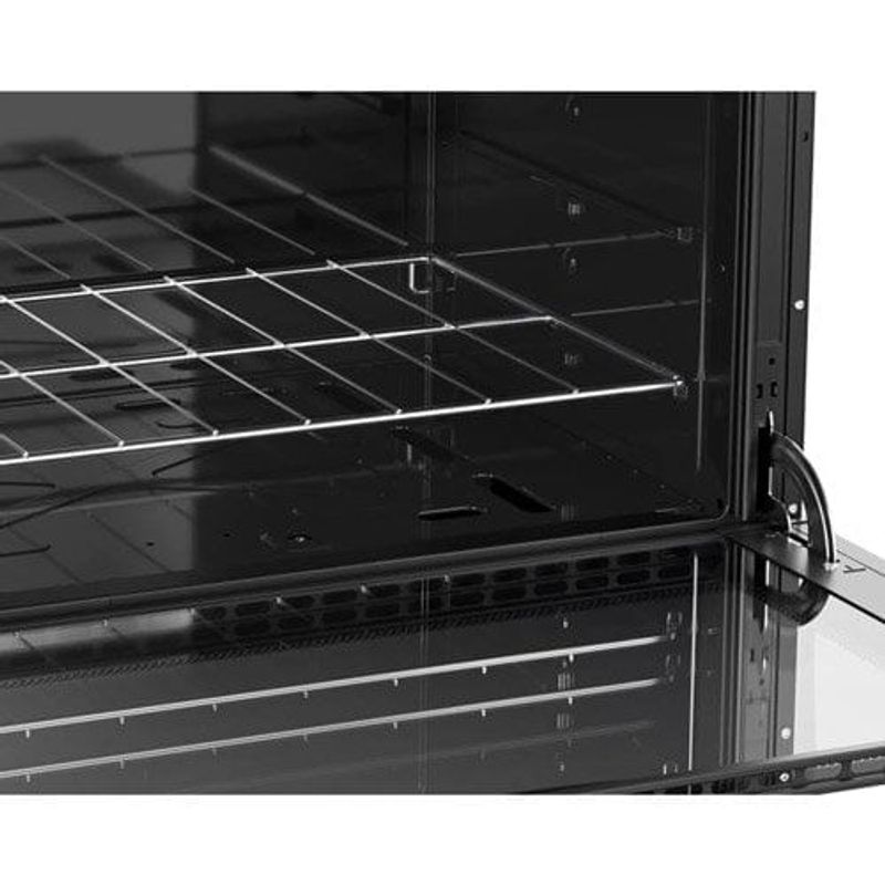 fogão 5 bocas mueller automático preto fosco mfi5bb