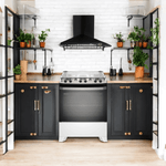 fogão 5 bocas electrolux branco efficient com mesa inox, perfectcook e vaporbake fe5ib