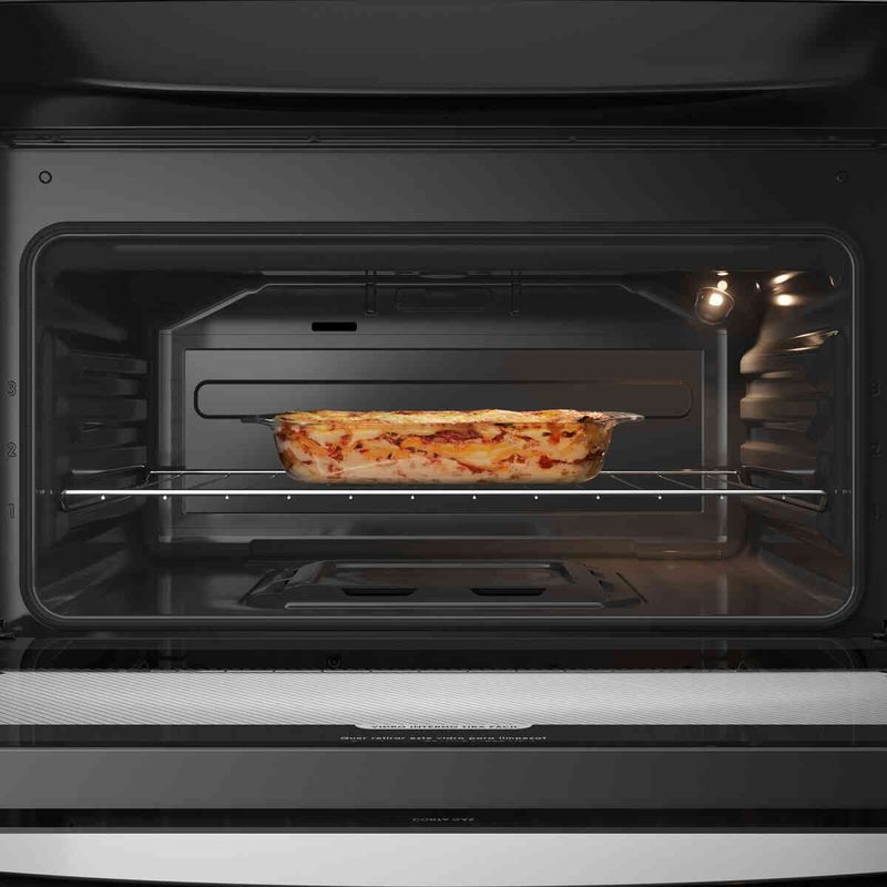 fogão 5 bocas continental automático mesa inox branco fc51b