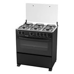 fogão 6 bocas esmaltec manual bali 127v preto 6080