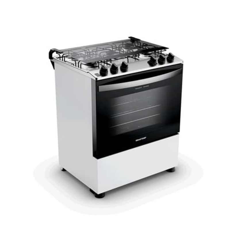 fogão 5 bocas brastemp automático bivolt branco bfs5ndb