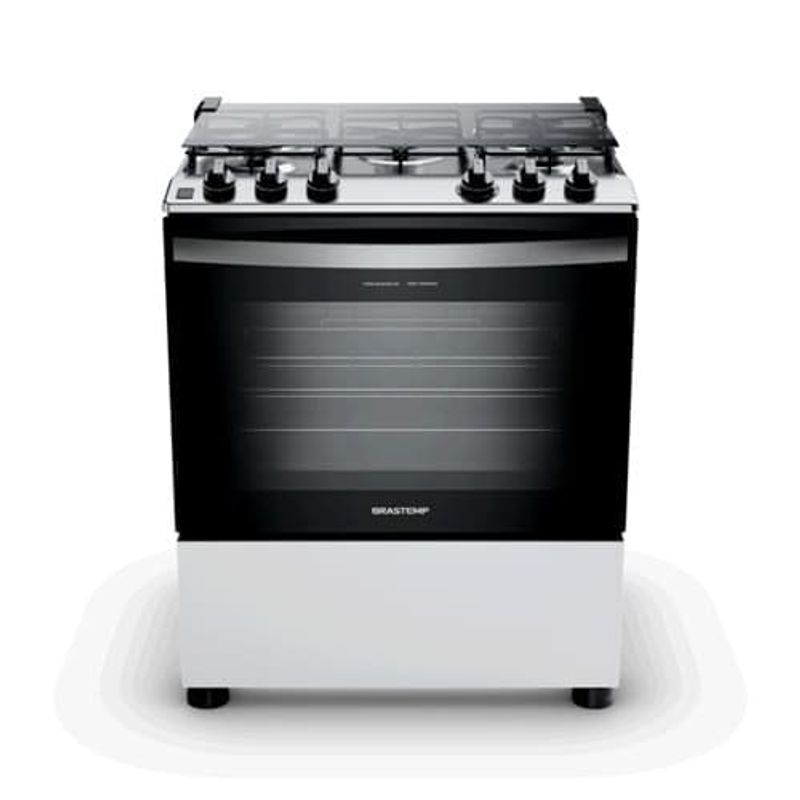 fogão 5 bocas brastemp automático bivolt branco bfs5ndb