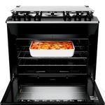 fogão 5 bocas brastemp automático bivolt branco bfs5ndb