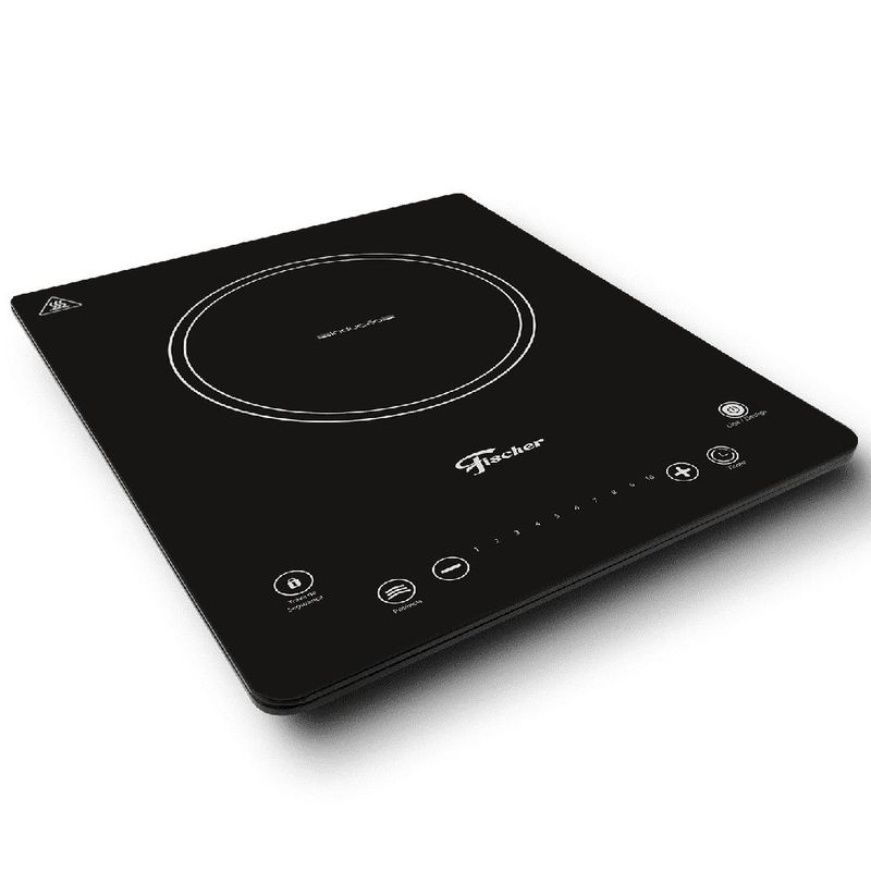 cooktop 1 boca fischer de indução mesa 127v preto 2688459096