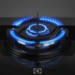 cooktop 5 bocas electrolux superautomático preto ke5tp