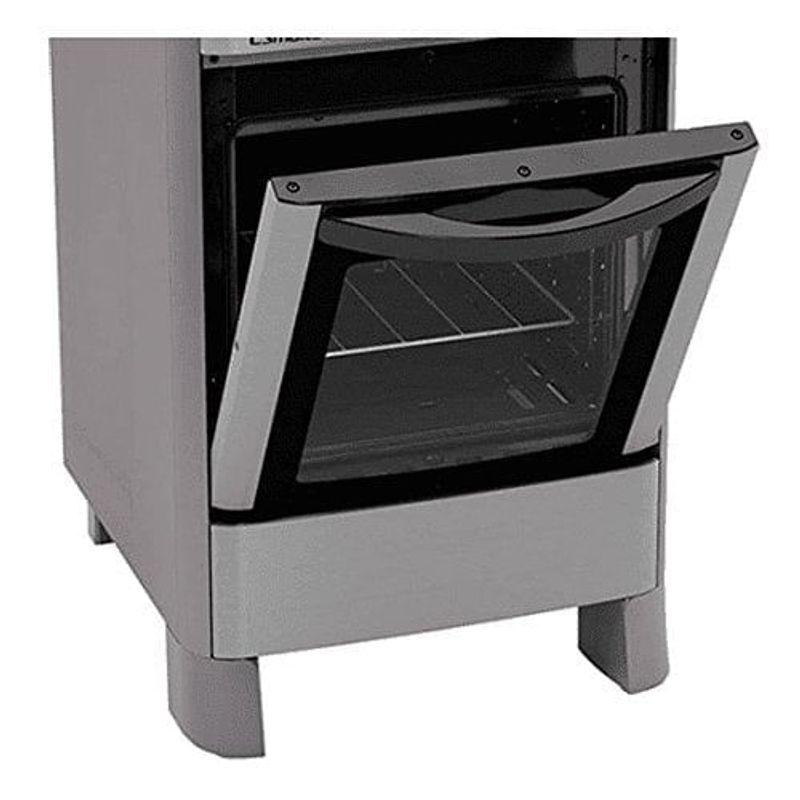 fogão 4 bocas esmaltec automático ágata bivolt inox 4062