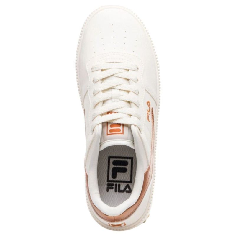 tênis feminino n° 35 fila original fitness bold bege cobre (mp)