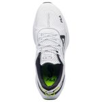 tênis masculino n° 42 fila recovery branco preto verde (mp)