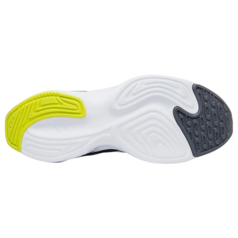 tênis masculino n° 42 fila recovery branco preto verde (mp)