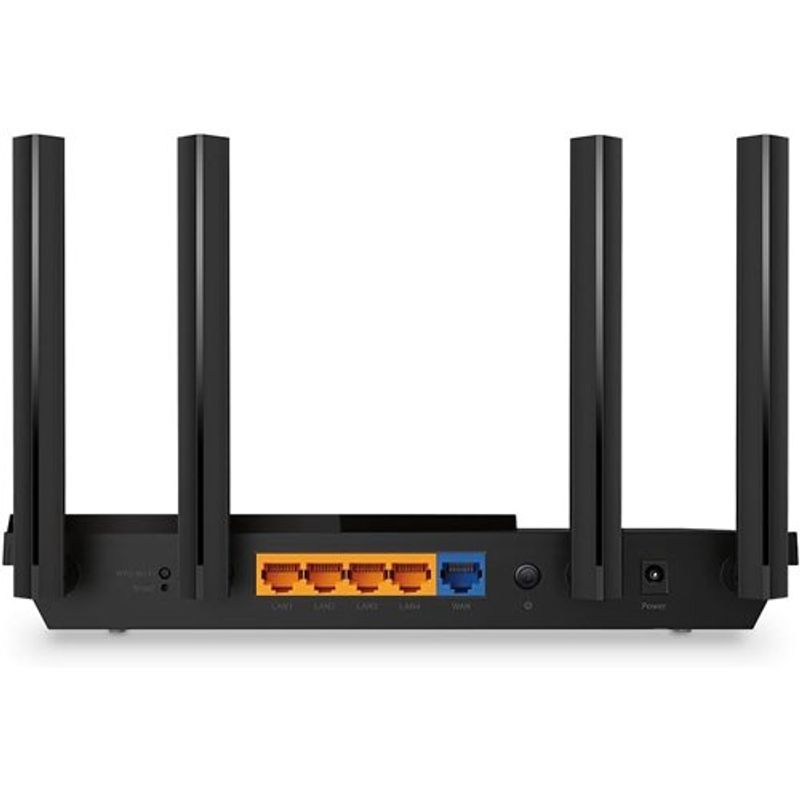 roteador tp-link ax1800 wi-fi 6 v4 dual band preto archer ax21 a-mbi