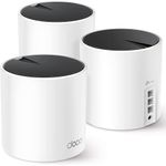 conjunto de roteador 3 unidades mesh tp-link deco x55 ax3000 wi-fi 6 branco a-mbi