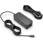 carregador para notebook superer 45w/65w usb-c universal preto a-mbi