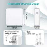 carregador para macbook tearplex usb-c 96w pro branco a-mbi