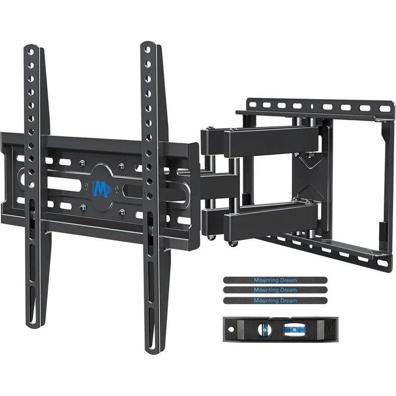 suporte de parede para tv mounting dream 32" a 65" preto a-mbi