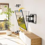 suporte de parede para tv mounting dream 32" a 65" preto a-mbi