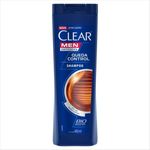 shampoo clear anticaspa men controle queda 400ml