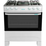 fogão 5 bocas mueller moderatto g6 601230016 branco (mp)