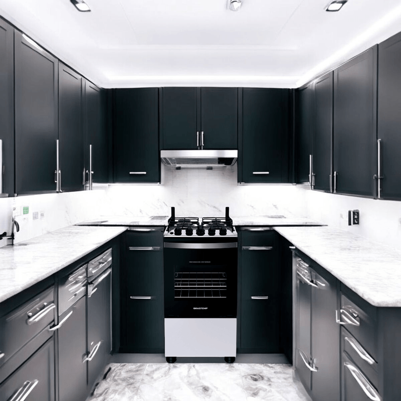 fogão 4 bocas brastemp automático bivolt branco bfo4nbb