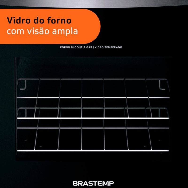 fogão 4 bocas brastemp automático bivolt branco bfo4nbb