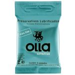 preservativo lubrificado olla sensitive 3 unidades